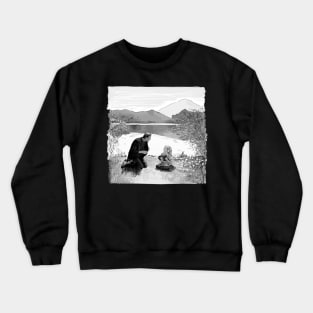 Frankenstein Illustration Crewneck Sweatshirt